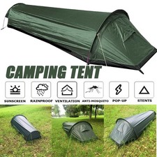 Backpacking Tent Single Person Tent Ultralight Portable Waterproof For Hiking