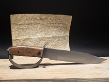 15" Antique Style Civil War Confederate D Guard Bowie Knife