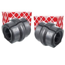 2x FEBI 22mm STABILAGER VORNE passend für CITROËN C4 DS4 DS DS PEUGEOT 307 308 L