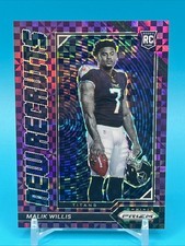 2022 Panini Prizm - New Recruits Malik Willis #NR-3 Purple Power Prizm /49 (RC)