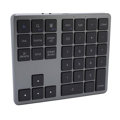 PC Laptop kabelloses Bluetooth Keypad Nummernblock Ziffernblock 35Tasten Tragbar