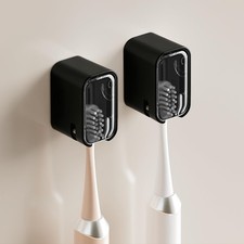 Wall Mounted Toothbrush Holders for Bathroom,Strong Self Adhesive Tooth Brush...