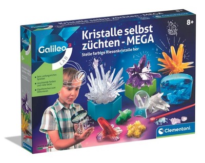 Clementoni Galileo - Kristalle selbst züchten - Mega
