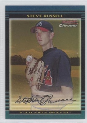 2002 Bowman Chrome Draft Picks & Prospects 2/50 Steve Russell Rookie RC 0c2