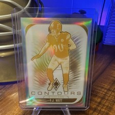 Panini Phoenix 2025 T.J. Watt #27 Contours Pittsburgh Steelers Football