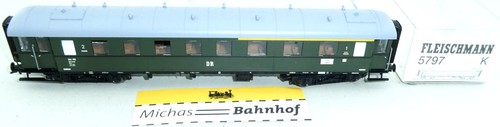 Fleischmann 5797 Eilzugwagen 1te 2te Klasse DR EpIII NEU OVP H0 1:87 KC4 µ | Zustand: Neu