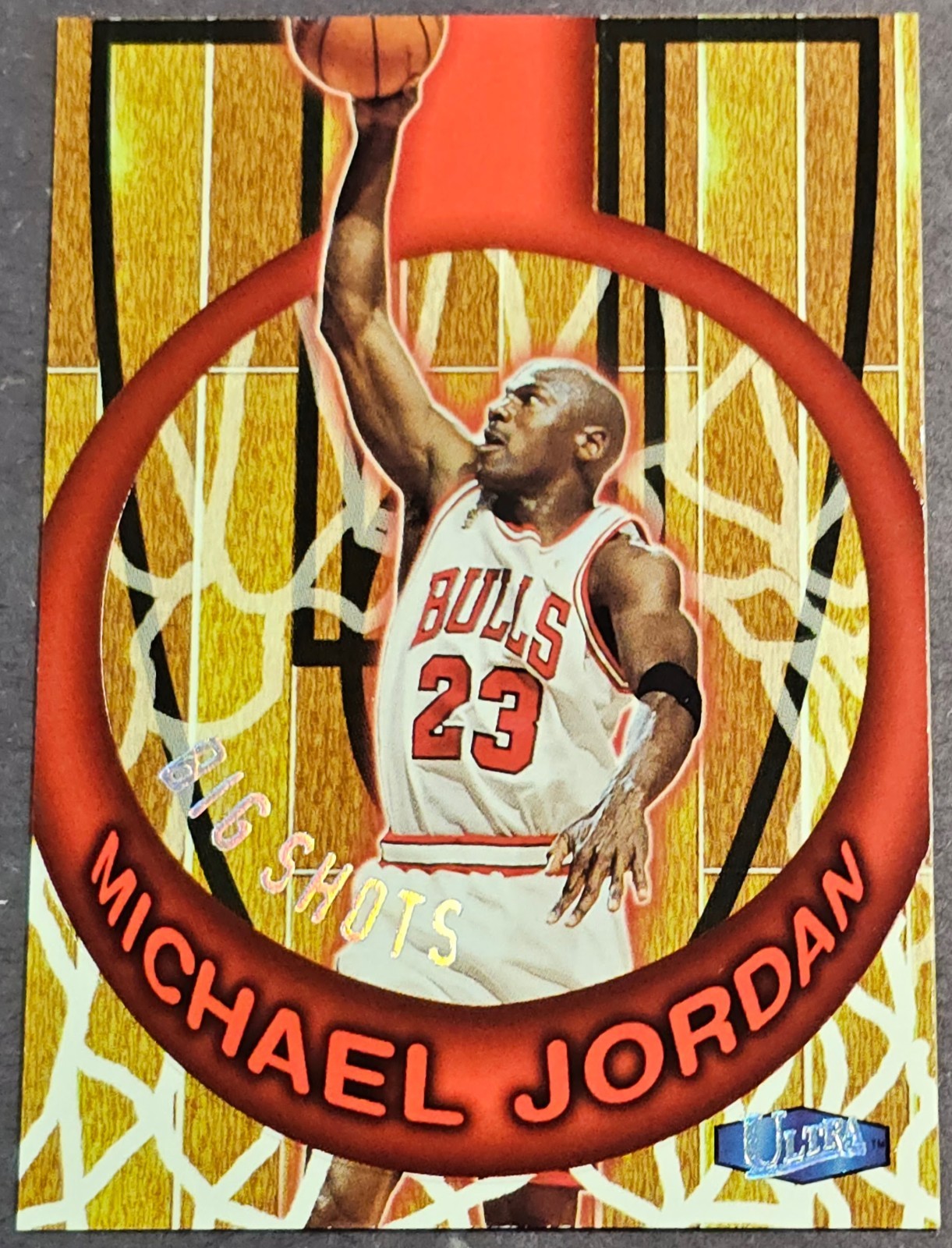 1997-98 Fleer Ultra Big Shots #1 of 15 BS Michael Jordan Embossed HOF!