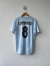 (L) Chelsea 2005-06 Visitante Camiseta Lampard #8 Original Jersey Kit