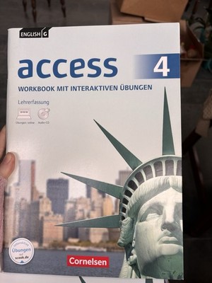 Englisch G Access 3 Lehrerfassung Workbook mit Audio CD Lösungen Übungen