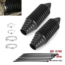 2 PCS Tie Rod Boot, Rack and Pinion Boot Kit, Silicone Inner Tie Rod Ball
