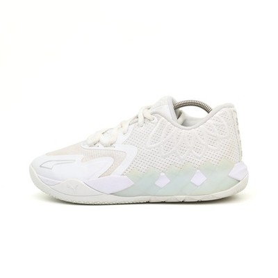 PUMA Damen MB.02 Jade White Schuhe Weiß Mesh Low-Top Atmungsaktiv Sneaker EU 37