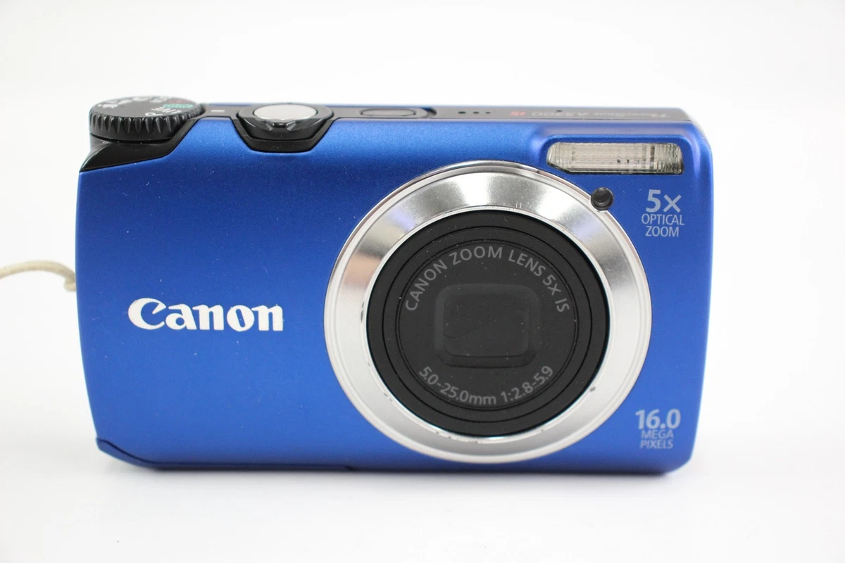 カ*】様 ジャンク品　Canon PowerShot A3300 IS 青 Canon PowerShot A3300 IS Digital Cameras for Sale - Shop New