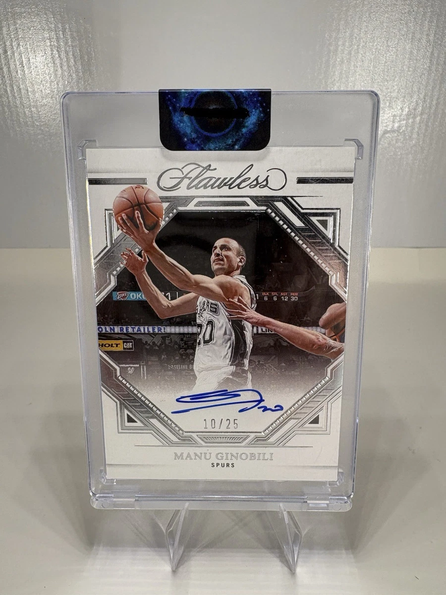 Panini Manu Ginobili Basketball Autographed Sports Trading Cards