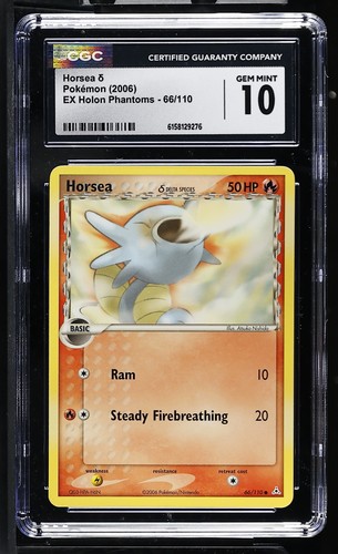 Horsea δ graded CGC 10 for sale on eBay