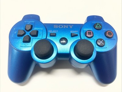 Sony PS3 Sixaxis DualShock 3 Controller Blue Pearl  OEM - Fully Tested
