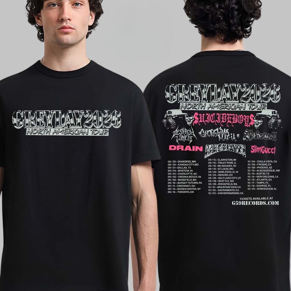 Suicide Boys Grey Day 2026 North America Tour Lineup With Schedule
