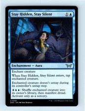 #291 2024 Duskmourn: House of Horror Stay Hidden, Stay Silent Uncommon