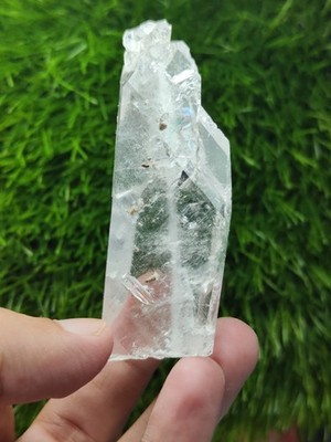 Faden Quartz DT Transparent Crystal Having Good Luster & Nice Termination