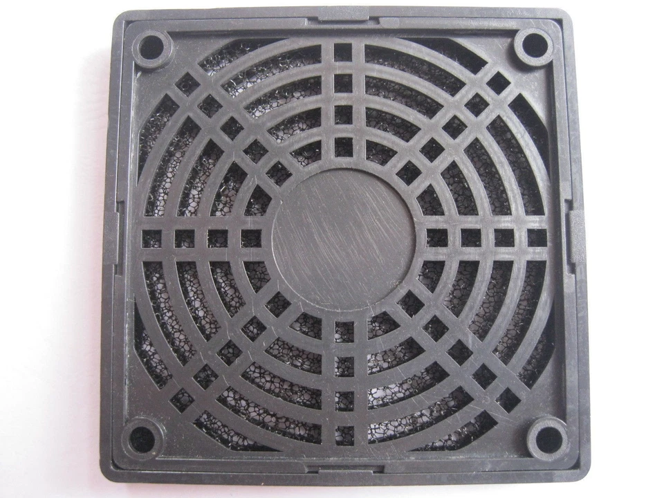 10 pcs Black Dustproof Dust Filter Used for 92x92mm DC Fan 9cm New - Image 3 of 3