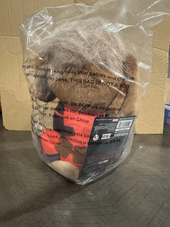 Kidrobot: Marvel Deadpool & Wolverine: Dogpool Phunny Plush - Image 4 of 4