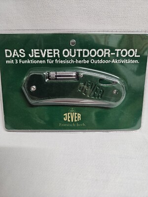 Jever Bier LED Lampe, Outdoor Tool, Öffner, Messer, Taschenlampe