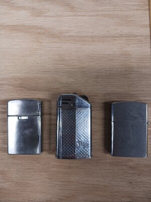 Vintage Sarome Kaywoodie Crest Craft Cigarette Lighter Lot Japan