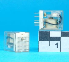 New  GUARDIAN - 1335-2C-24D - Relay, Power.  DPDT 5 Amp,  24VDC. THT Enclosed 
