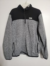 Eddie Bauer Men's 1/4 Zip Mock Neck Classic Fit Pullover Sweater Fleece