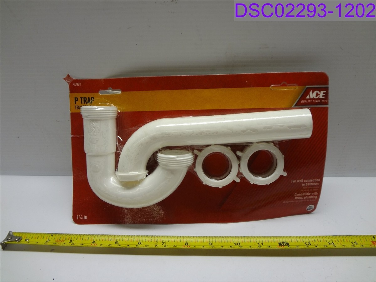 Qty = 2: Ace Hardware P Trap 1-1/4