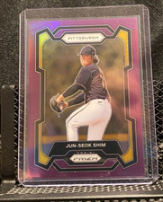 Jun-Seok Shim 2024 Prizm Purple Prizm #27/99 - Pirates