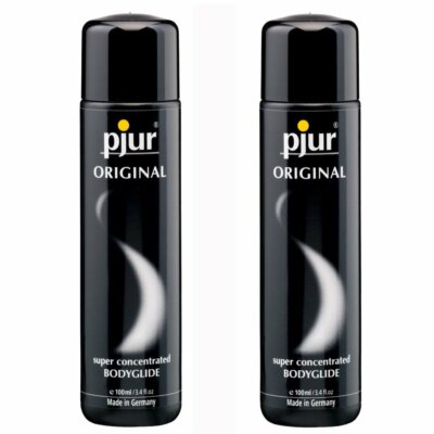 2 Pjur Original Silicone Based Lube Lubricant BodyGlide 100 ml Made in Germany