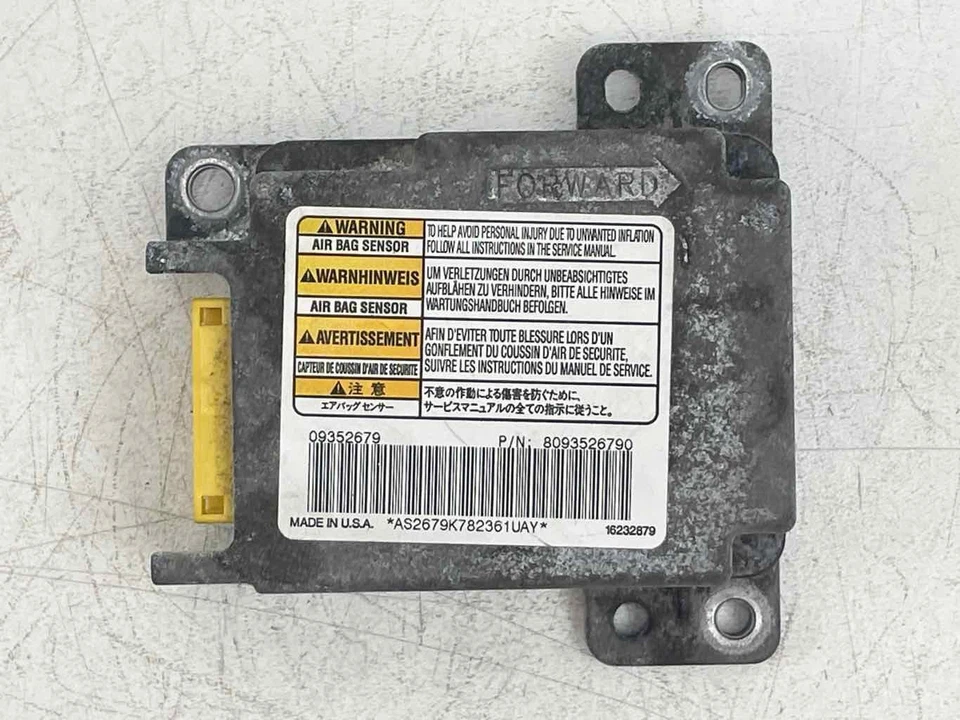 SRS 控制模块 8093526790 适合 1998 - 2004 ISUZU AMIGO — 第 2/4 张图片