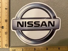 New Niss san Logo Meme Van Sports Cool Silver Grey Vinyl Decal Sticker Car Truck