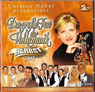 DAS GROSSE FEST DER VOLKSMUSIK NEW POLKA WALTZ German Austrian 2 CD's 40 Songs