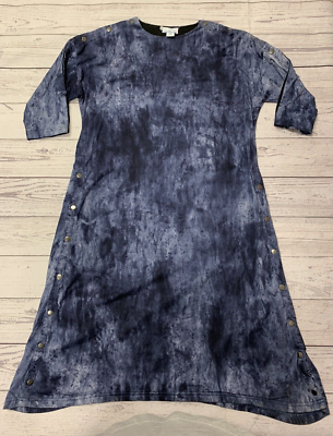 acid blue dress Blue Acid Wash Denim Slip Dress  The Mimi Boutique