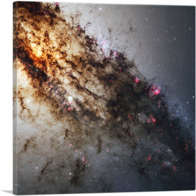 ARTCANVAS Hubble Telescope Spectacular Centaurus A Canvas Art Print