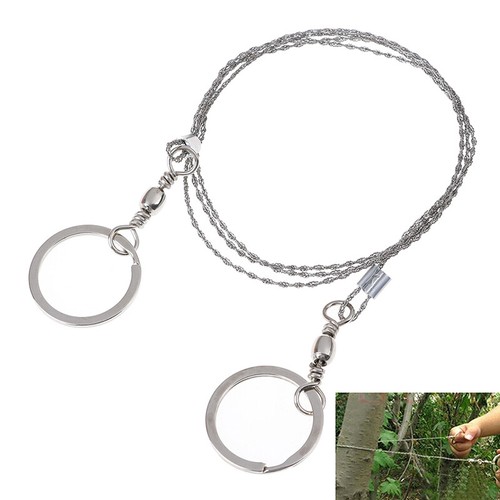 1PC Outdoor String Wire Saw Carbon Ring 