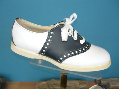 Classic Navy blue/white Saddle Shoes NOS | eBay display picture 3