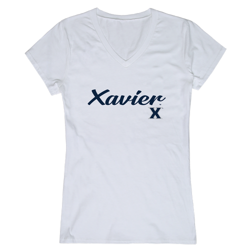 Xavier Musketeers NCAA Script Tee Womens T-Shirt