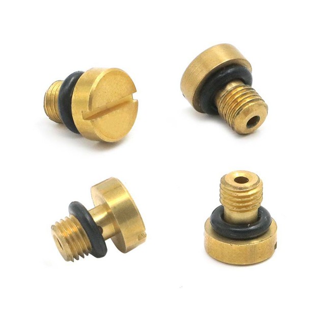 4X Carburetor Float Bowl Drain Screws For Honda CB72 CB77 CB350 SL125