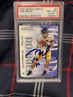 2000 Skybox Impact Tom Brady ROOKIE RC PSA/DNA 10 AUTO #27 P