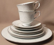 Sango Antique Lace 2 Place Settings minus 1 dinner plate (9 pcs)