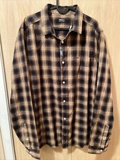 NEW NWT Buffalo David Bitton Mens Plaid Slim Fit Button Up Shirt XL