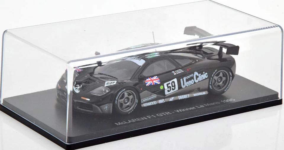 Mclaren F1 GTR #59 Win le Mans 1995 Dalmas Lehto Sekiya Spark S-LM7 1/43 Resina - Immagine 3 di 3