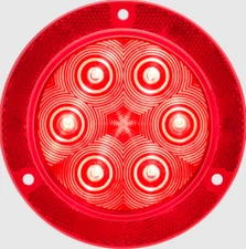 OPTRONICS STL13RFHXB 4" ROUND LED STOP/TURN/TAIL LIGHT *S14