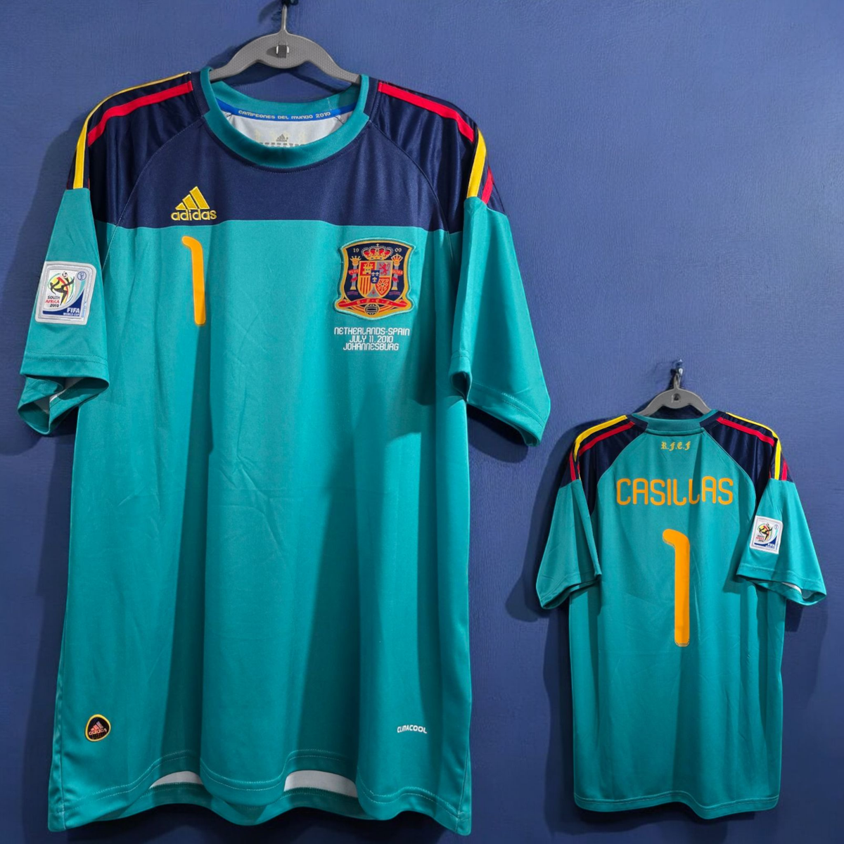 SPAIN Goalkeeper World Cup 2010 South Africa IKER CASILLAS #1