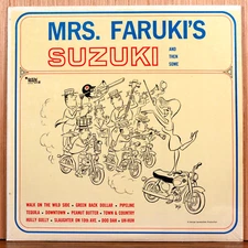 Mrs. Faruki's Suzuki 1966 LP Avengers VI surf garage SEALED motorcycle Mark 56