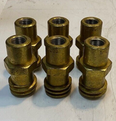 6 Quantity of Sherwood Control Valves PA1428M | 2-3/8'' L 14mm ID Thread (6 Qty)