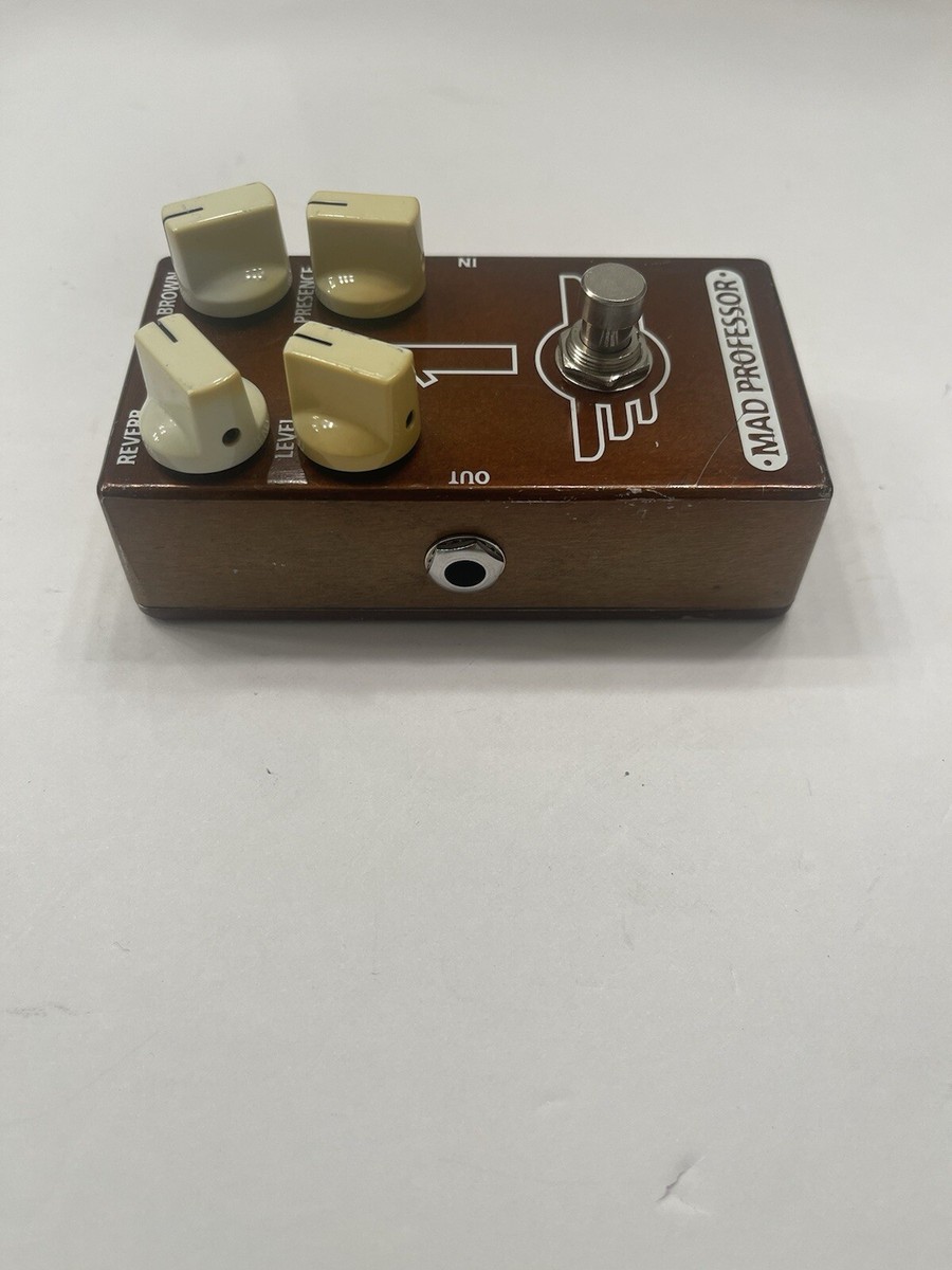 Mad Professor 1 Distortion / Reverb Brown Sound Guitar