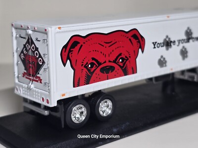 Matchbox Red Dog Ford Aeromax Tractor Trailer 1:100 North America